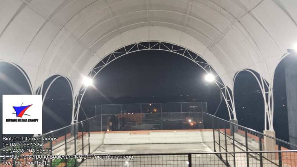 Kanopi Membrane Lapangan Padel