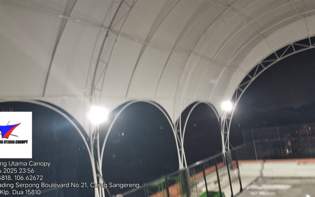 Tenda Membrane lapangan padel