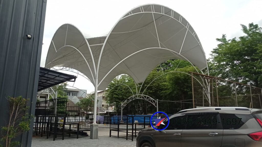 Tenda Membrane Padel Cempaka Putih